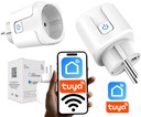 INTELIGENTNÉ RELÉ WIFI ZÁSUVKY PRE KONTAKT 16A TUYA SMART WATT METER