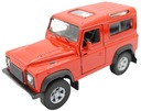 KOVOVÝ MODEL AUTO WELLY Land Rover Defender 1:34