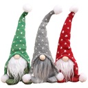 3x Vianočný darček Gnomes Gnomes Vianočná ozdoba SANTA BIG GNOMES