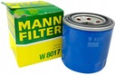 W8017 MANN OLEJOVÝ FILTER PRE KIA CEE'D 1.4 1.6 CVVT