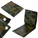 PLACHTA 3,66x4m GREEN CAMO SUPER KVALITA 100G