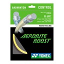 YONEX BG AEROBITE BOOST hybridný bedmintonový výplet Grey/Yellow