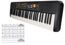 KLÁVESNICA YAMAHA PSR-F52 + NÁLEPKY KLÁVESNICE