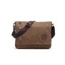 A4 Unisex Vintage BROWN messenger taška