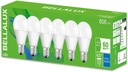 6x E27 LED žiarovka 8,5W = 60W 806lm 4000K BELLALUX