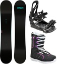 Snowboardový set RAVEN Pure Mint 139cm