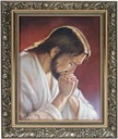 OBRAZ 50x40 ZDOBENÝ ZLATÝ ZDOBENÝ JEŽIŠEK