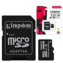 KINGSTON MICROSD CARD 32GB MICRO CL10 SD ADAPTÉR