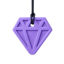 Logopedické hryzátko ARK Diamond Purple XXT/Tvrdé