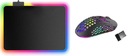 S52 ĽAHKÁ BEZDRÔTOVÁ MYŠ + RGB PAD