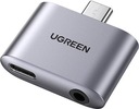 USB-C na USB-C adaptér a 3,5 mm jack UGREEN CM231 (