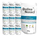 DOLINA NOTECI PREMIUM mokré krmivo pre psov bohaté na pstruhy 10x150g