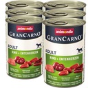 Animonda GranCarno Adult 6x400g Vol./Kačacie srdiečka