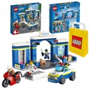 LEGO City Policajná stanica Auto Policajné Auto Auto Motor 4+ Easy 60370