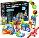 MEGA SET! MAGNETICKÉ ŽIARENÉ BLOKY, BEZPEČNÉ, SKVELÝ VIANOČNÝ DARČEK