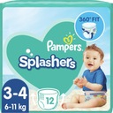 Plávacie plienky Pampers Splashers veľkosť 3-4 6-11 kg 12 kusov