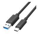 Unitek C14103BK USB-A - USB-C kábel 1,5m Čierny