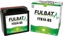 Fulbat YTX14-BS batéria 12V 12,6Ah 200A NÁHRADNÁ YUASA VARTA EXIDE