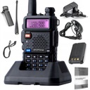 Baofeng UV-5R HT 5W Rádio SKENER POLICAJNÁ POHOTOVOSŤ