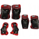 Roces Ventilated JR Rollerblade Protectors červené