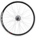 KOLESO 28 PREDNÉ ALU SHIMANO S GENERÁTOROM 3W 6V ČIERNE