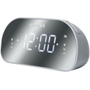 RÁDIO HODINY batériové a sieťové RÁDIO PLL FM HODINY ALARM MUSE M-170 CMR