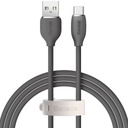 2m Baseus Jelly FLEXIBILNÝ 100W kábel TYPU USB-C