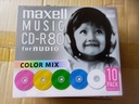 Maxell CD-R Audio Music Color MIX 10ks