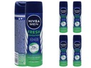 5x ANTIPERSPIRANT DEODORANT NIVEA FRESH SENSATION 72H PROTECTION 150ml