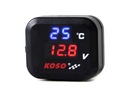 Teplomer, voltmeter s USB KOSO