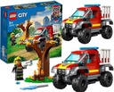 LEGO CITY HASIČSKÉ VOZIDLO 4x4 ZÁCHRANNÁ MISIA 60393