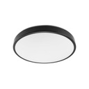 Plafond stropné svietidlo ČIERNA okrúhle IP44 LED 12W=60W priemer 30cm KOBI