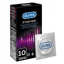 Kondómy Durex Intense 10 ks, vrúbkované vložky