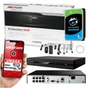 IP DVR PRE 8 POE KAMER HIKVISION + 1TB DISK