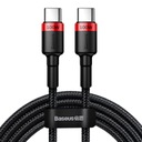 BASEUS NYLONOVÝ KÁBEL USB Type C Napájanie 2.0 100W 20V 5A 2m