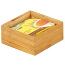 BAMBOO BOX organizér box 15x15x7 ZELLER