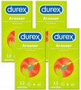 DUREX AROUSER CONDOMS 48 ks Rebrovaná krabička