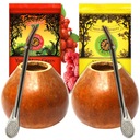 Yerba Mate Green Calabash Bombilla Set PRE DVOCH