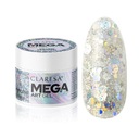 Claresa Megastar Art Gel Silver Flicker 10g