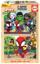 Educa Puzzle 2 x 25 Spidey a Super Buddies drevo