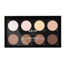 Zvýrazňovače a bronzery NYX Contouring Palette