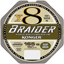 Oplet Konger Braider X8 0,16mm/150m Zelený