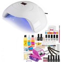 NAIL SET HYBRID GÉLY SUN DUAL LAMP 48W