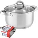 Garnek FLORINA Claude 7,25L 26cm Indukcja INOX