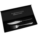 Tamahagane Micarta Set Knife Fork Steak K4