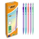 BIC MATIC PASTELOVÁ MECHANICKÁ ceruzka S GUMA ODOLNÁ ĽAHKÁ SADA x12