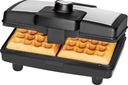 CLATRONIC WAFFLES Vaflovač 2 VEĽKÉ CHRUPÉ VAFLE