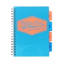 PUKKA BOOKLET B5 NEON BLUE 200 STR GRID