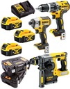 COMBO 3 akumulátor náradia 3x5Ah DeWALT DCK368P3T