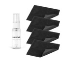 Hayne LENS CLEANER 30ml + 4x handrička 15x18 cm (čierna)